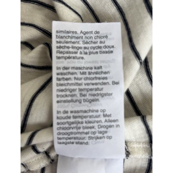 J.Crew Black & White Striped Twist Knot Back Sleeveless Tank Dress Reg Size 0 - Picture 4 of 7